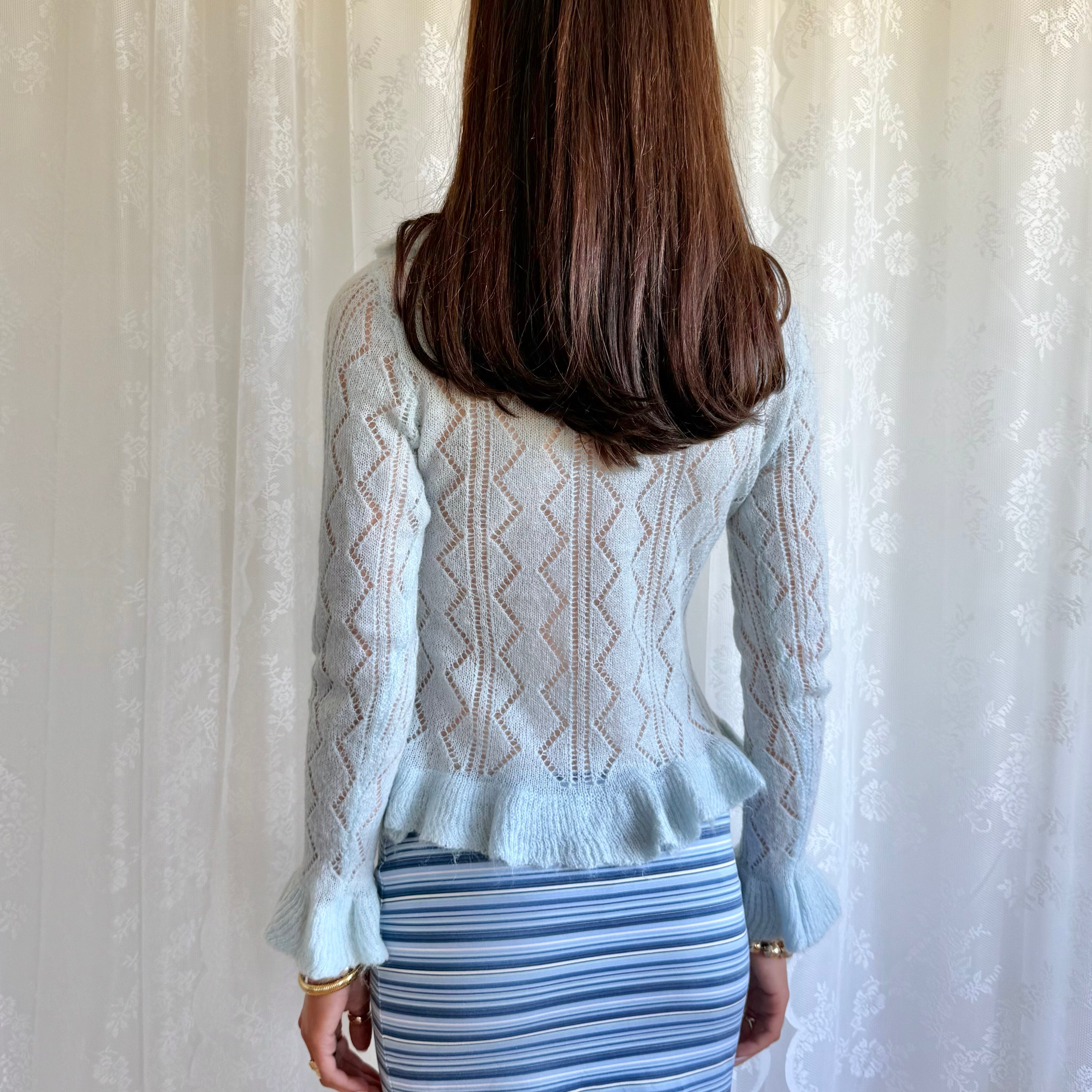 Mohair Knit Jumper - Size M