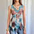 Patterned Asymmetric Top - Size S