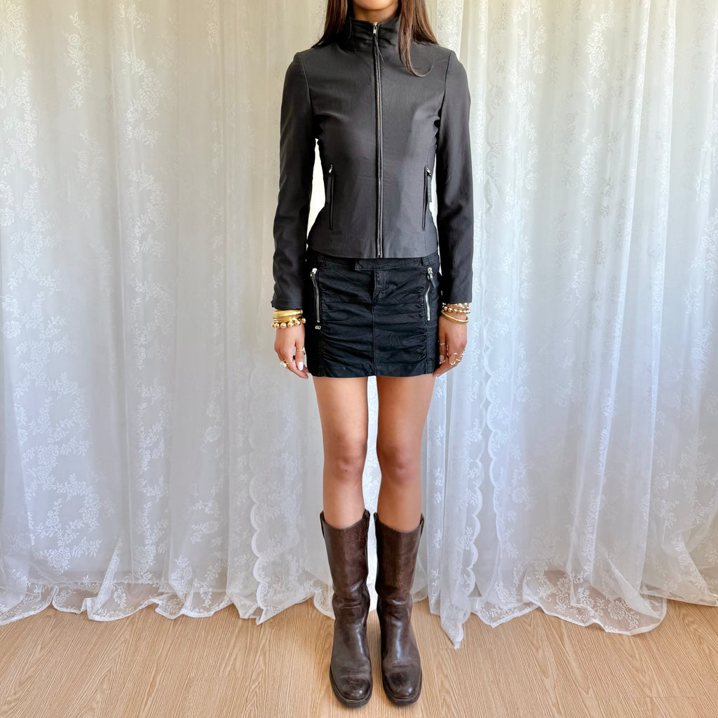 Miss Sixty Denim Mini Skirt - Size S