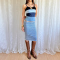 Pimkie Striped Midi Skirt - Size S