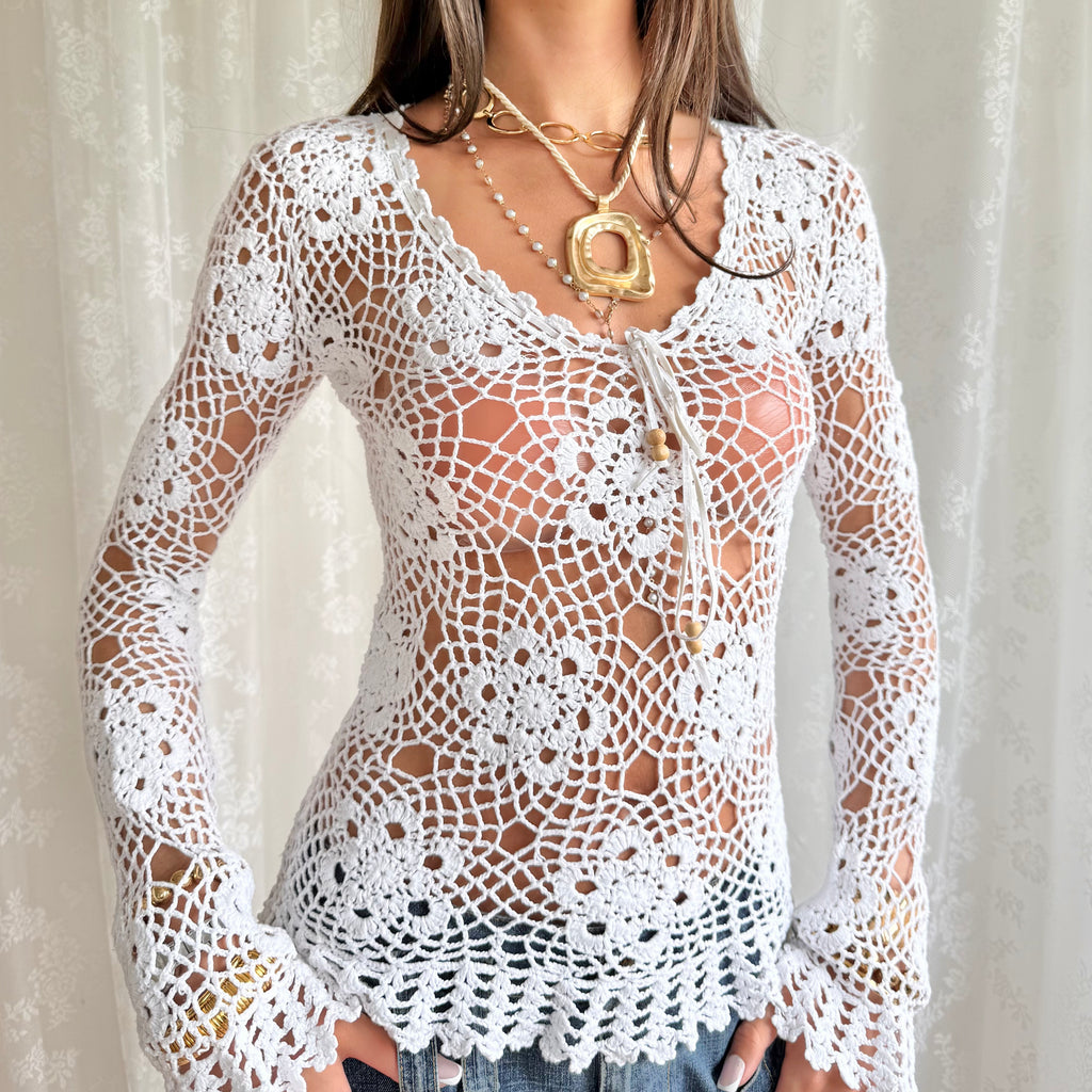 Crochet Jumper - Size S