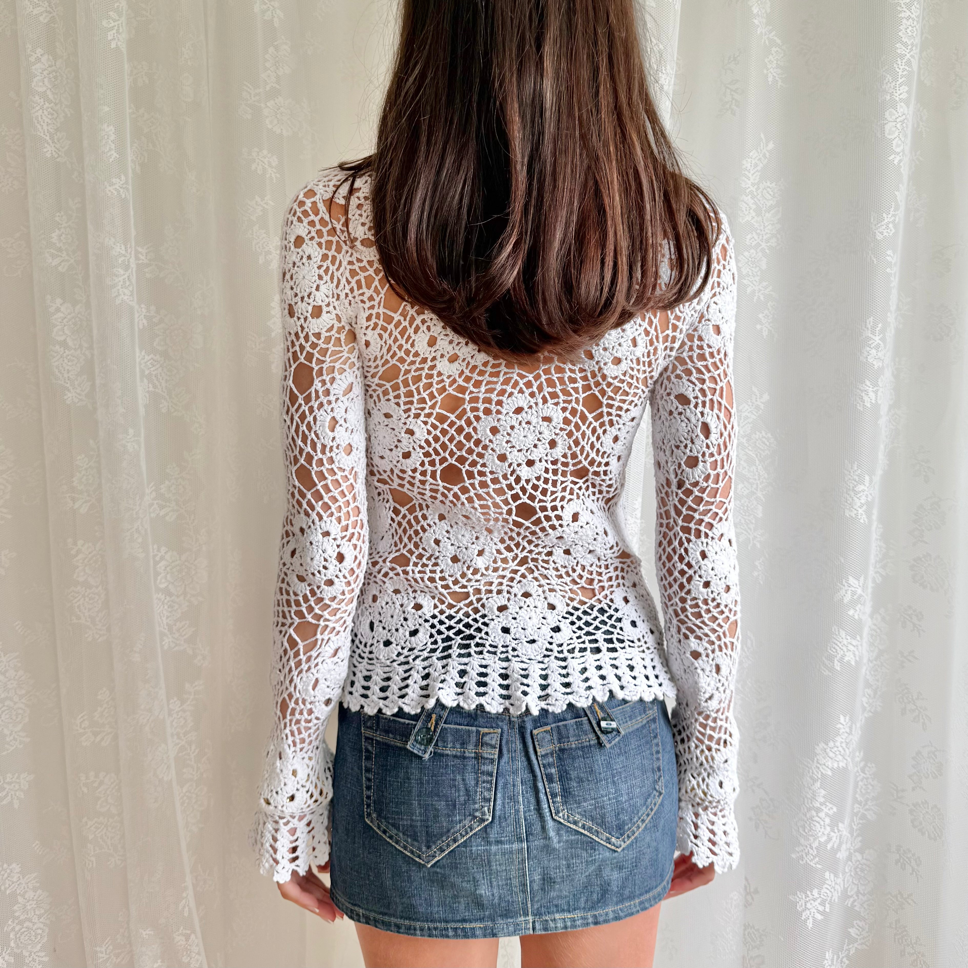 Crochet Jumper - Size S