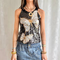Butterfly Sequin Cami - Size S