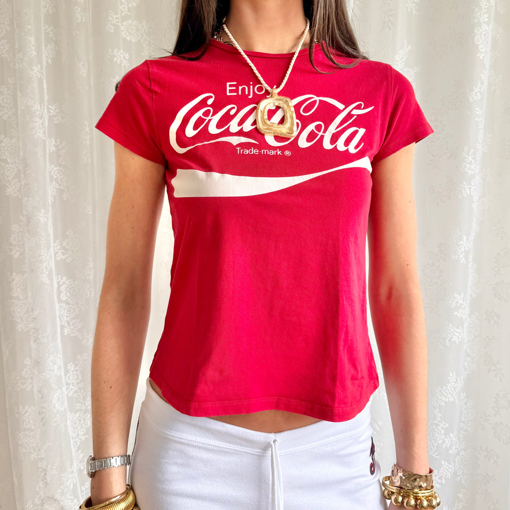 Coca Cola Crop Top - Size M